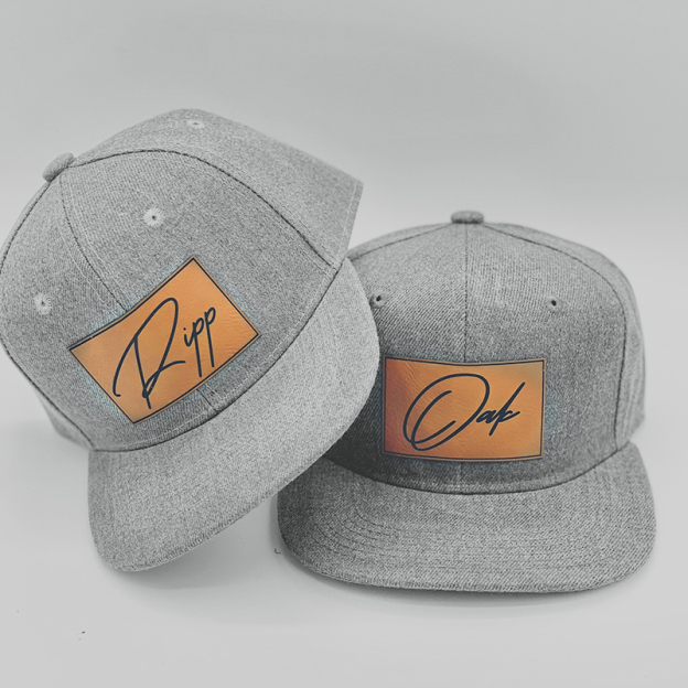 Personalized Child Leather Patch Hat for Comfort & Unique | CWBeach19