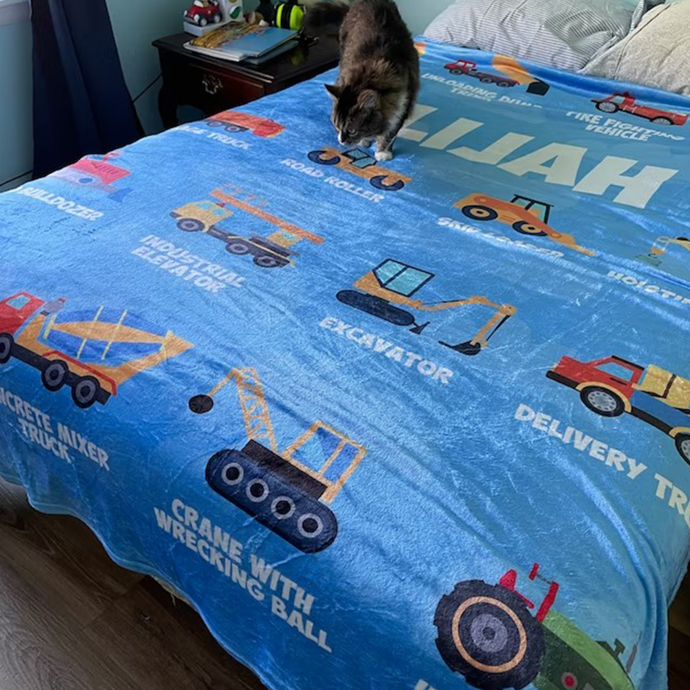 Personalized Lovely Kid Blanket for Comfort & Unique | BKKid87