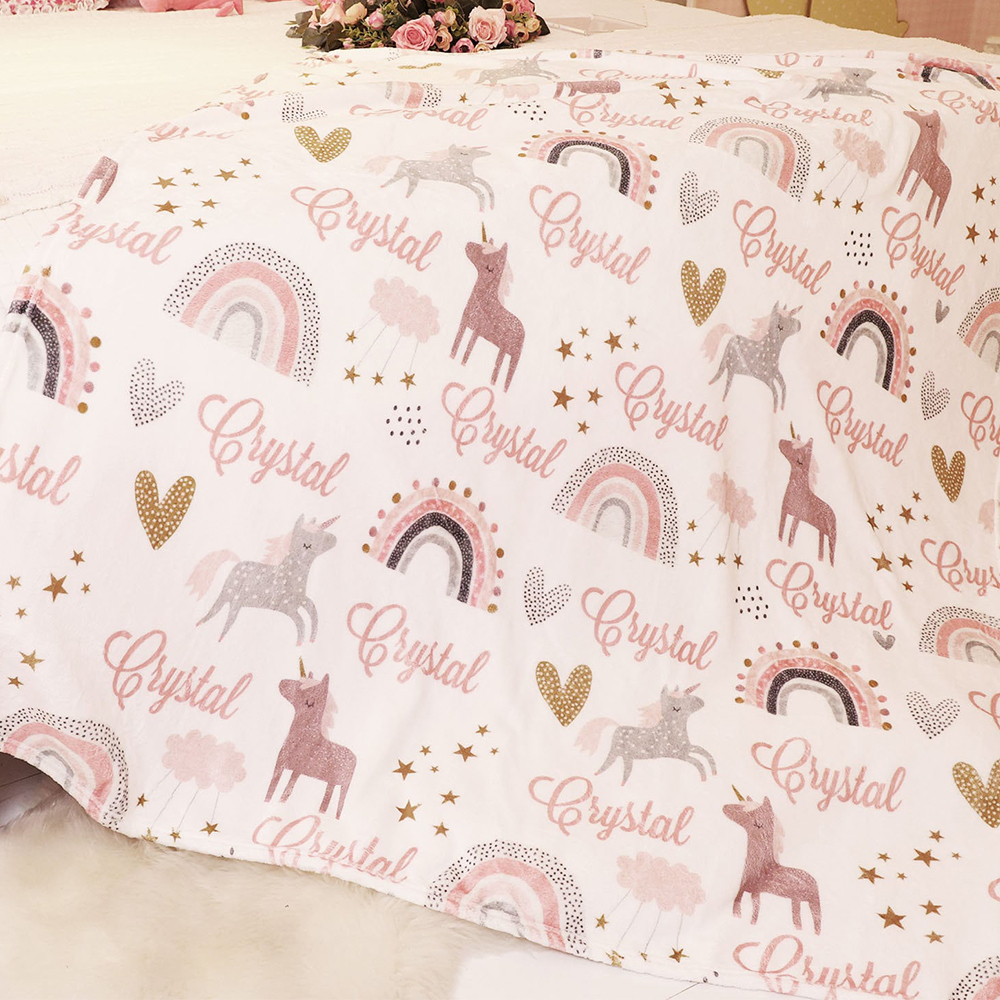 Personalized Lovely Kid Blanket for Comfort & Unique | BKKid90