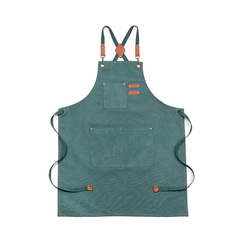 Personalized Name on Canvas Apron with Pockets for Unisex Adult | Apro