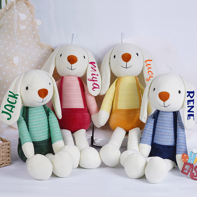 Personalized Name Monogrammed Bunny Rabbit | CWEaster08