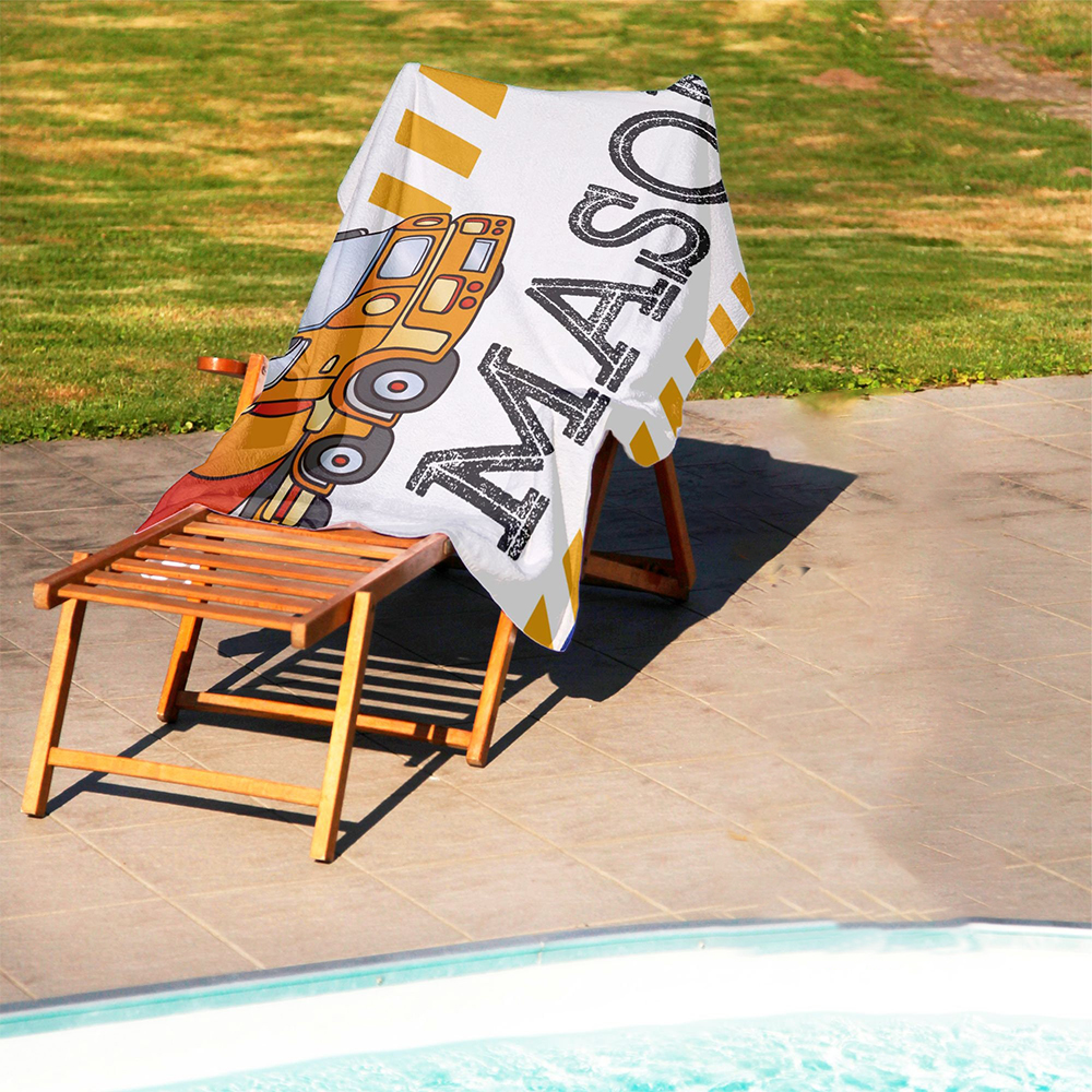 Personalized Lovely Kid Towel for Summer & Beach | CWTowel07