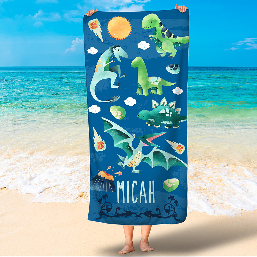 Personalized Lovely Kid Towel for Summer & Beach | CWTowel09
