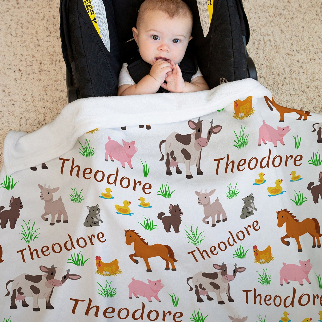 Personalized Lovely Kid Blanket for Comfort & Unique | BKKid69
