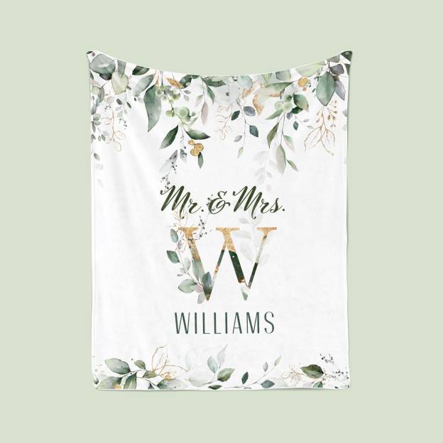 Personalized Anniversary Blanket for Comfort & Unique | BKAN007