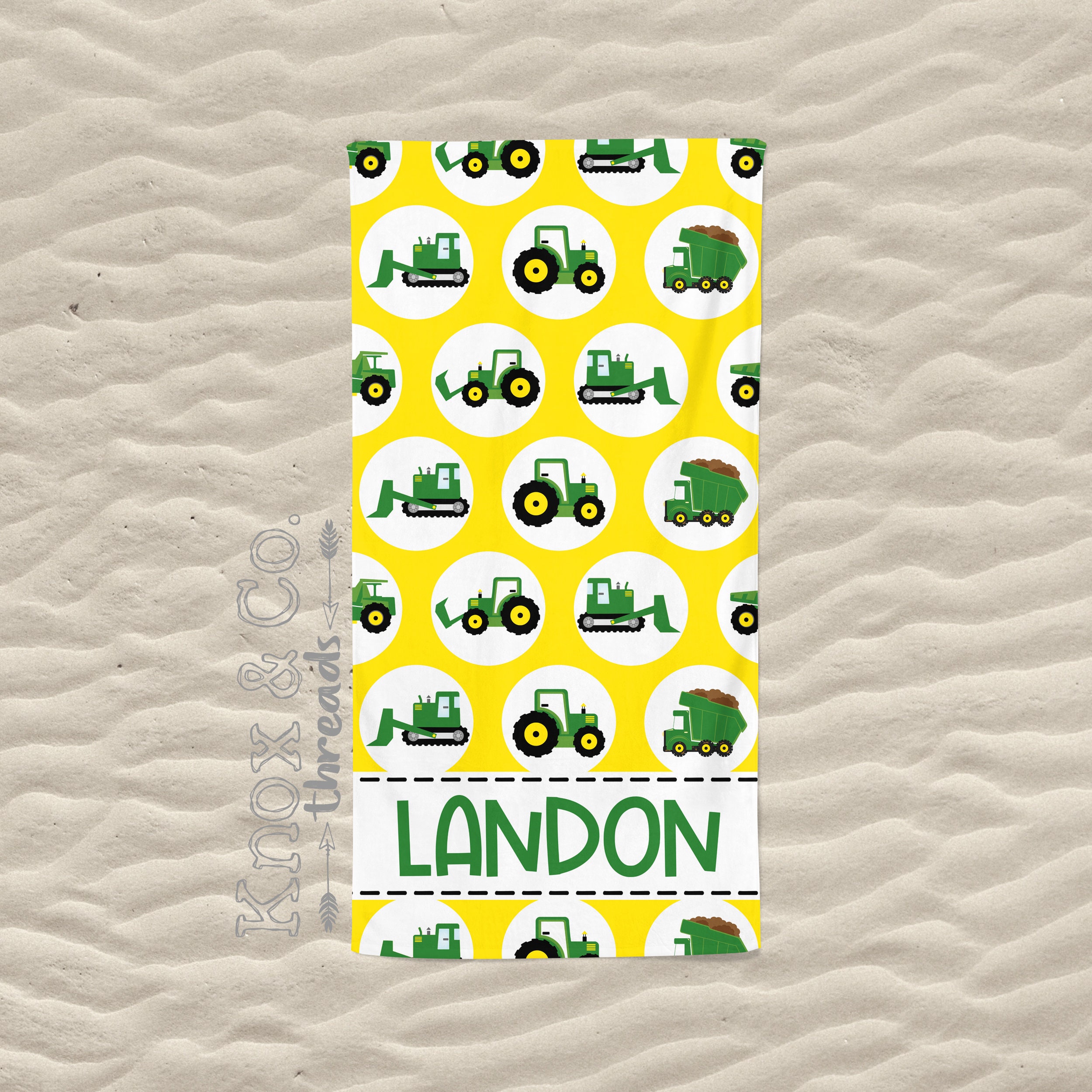 Personalized Lovely Kid Towel for Summer & Beach | CWTowel17