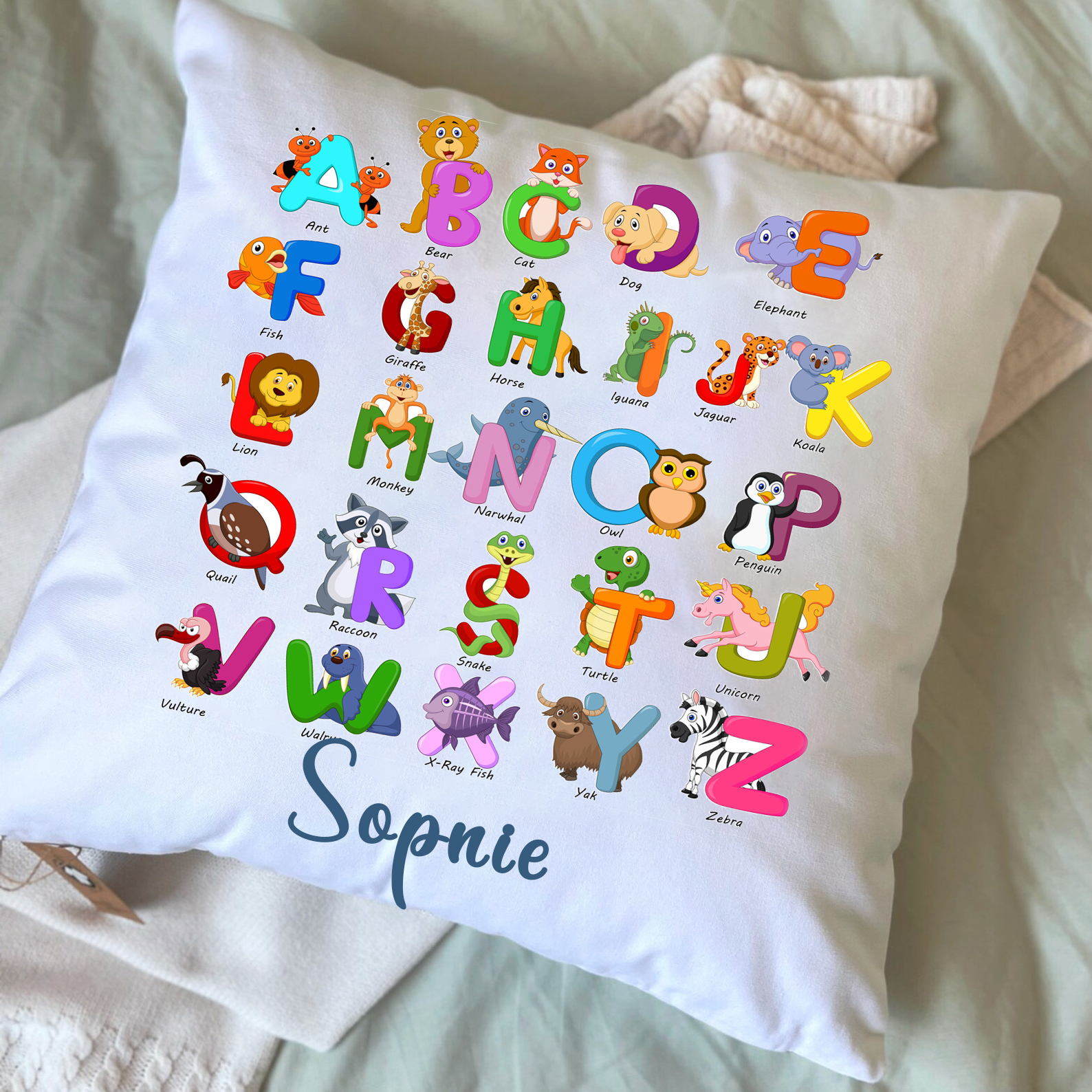 Personalised Lovely Kid Cushion for Comfort & Unique | CushKid38