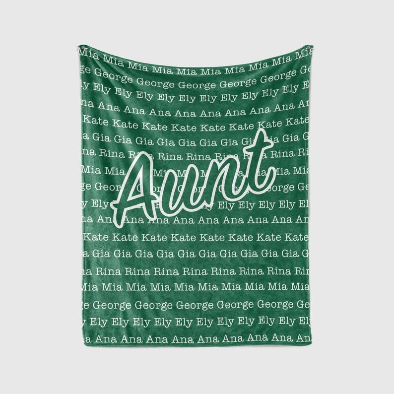 Personalized Family Name Blanket for Comfort & Unique | BKName01