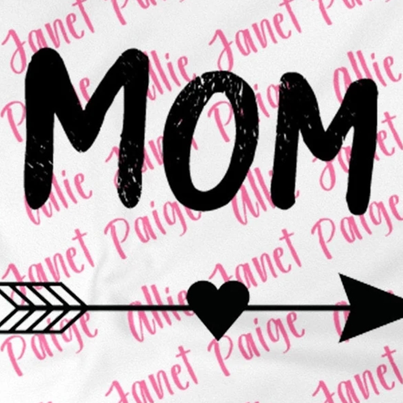 Personalized Love Mom Blanket for Comfort & Unique | CWMom10