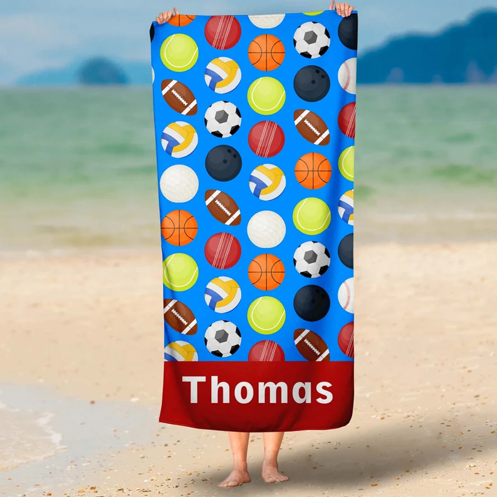 Personalized Lovely Kid Towel for Summer & Beach | CWTowel22