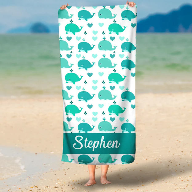 Personalized Lovely Kid Towel for Summer & Beach | CWTowel24