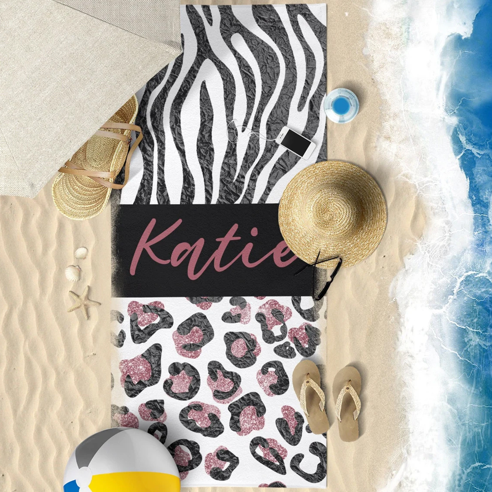 Personalized Lovely Kid Towel for Summer & Beach | CWTowel37