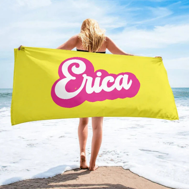 Personalized Lovely Kid Towel for Summer & Beach | CWTowel43