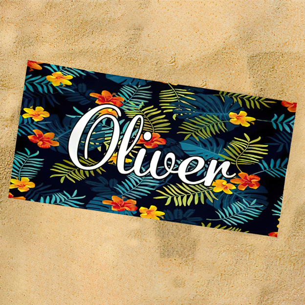 Personalized Lovely Kid Towel for Summer & Beach | CWTowel44