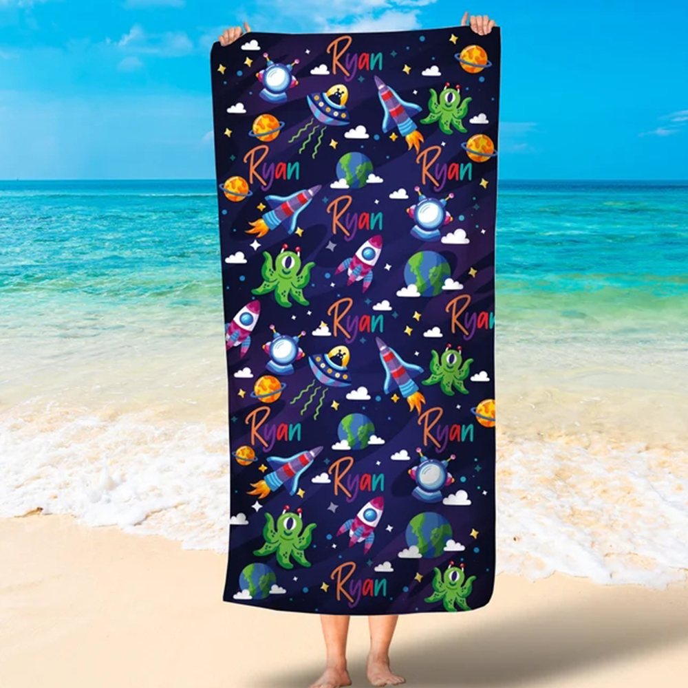Personalized Lovely Kid Towel for Summer & Beach | CWTowel45