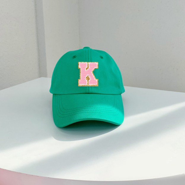 Personalized Child Letter Patch Hat for Comfort & Unique | CWBeach15