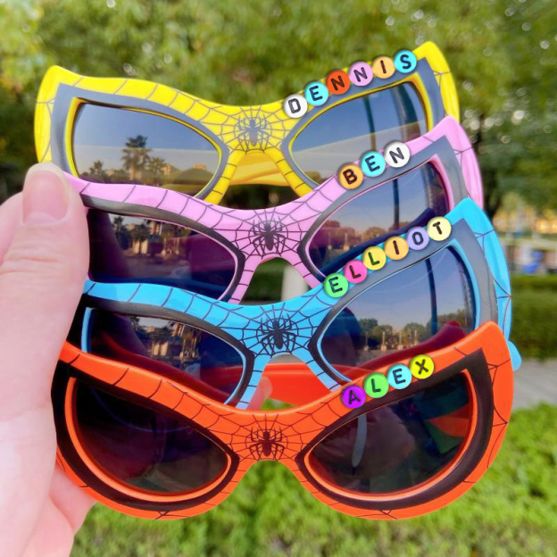 Personalized Colorful Letters Sunglasses For Kids | CWBeach16