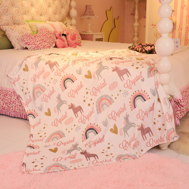 Personalized Lovely Kid Blanket for Comfort & Unique | BKKid90