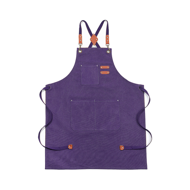 Personalized Name on Canvas Apron with Pockets for Unisex Adult | Apro