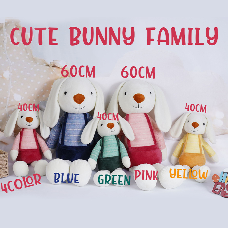 Personalized Name Monogrammed Bunny Rabbit | CWEaster08