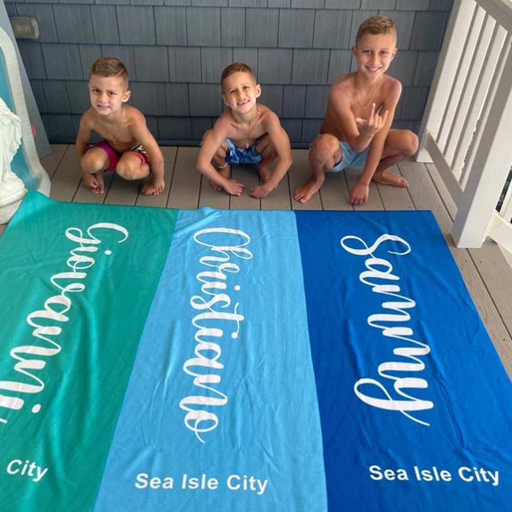 Personalized Lovely Kid Towel for Summer & Beach | CWTowel01
