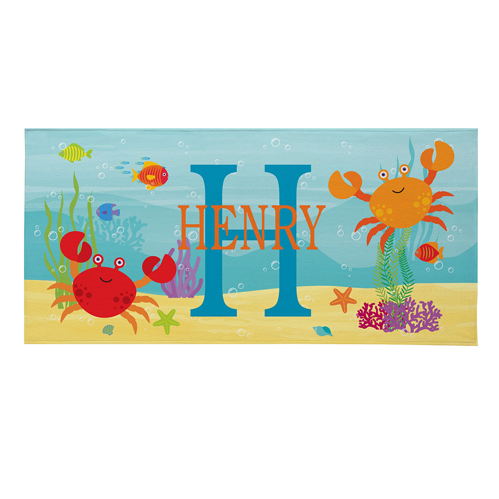 Personalized Lovely Kid Towel for Summer & Beach | CWTowel10