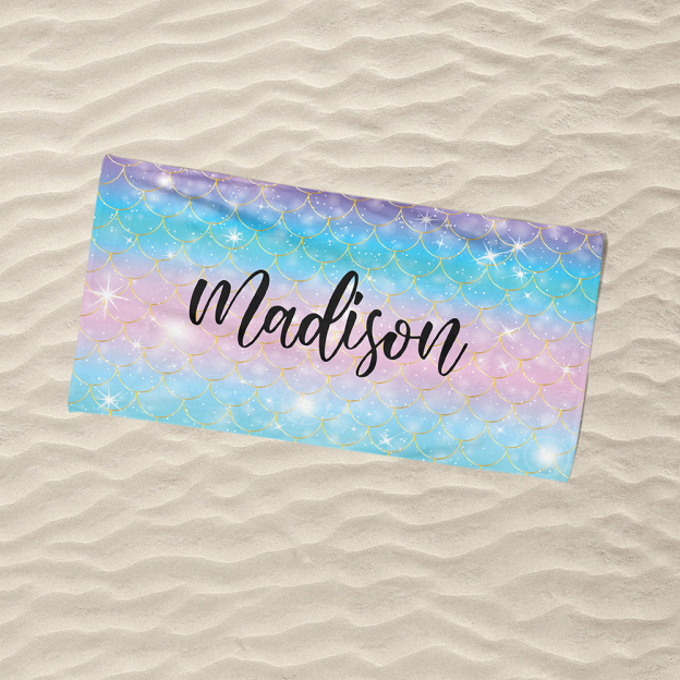 Personalized Lovely Kid Towel for Summer & Beach | CWTowel14