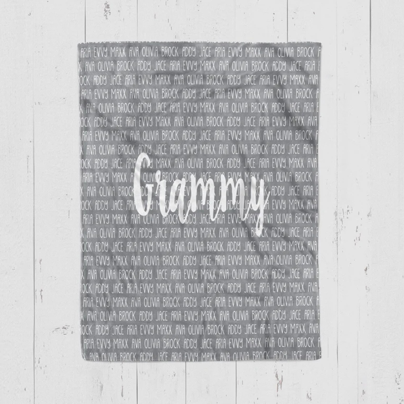 Personalized Love Mom Blanket for Comfort & Unique | CWMom02