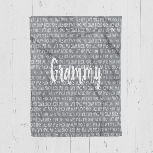 Personalized Love Mom Blanket for Comfort & Unique | CWMom02