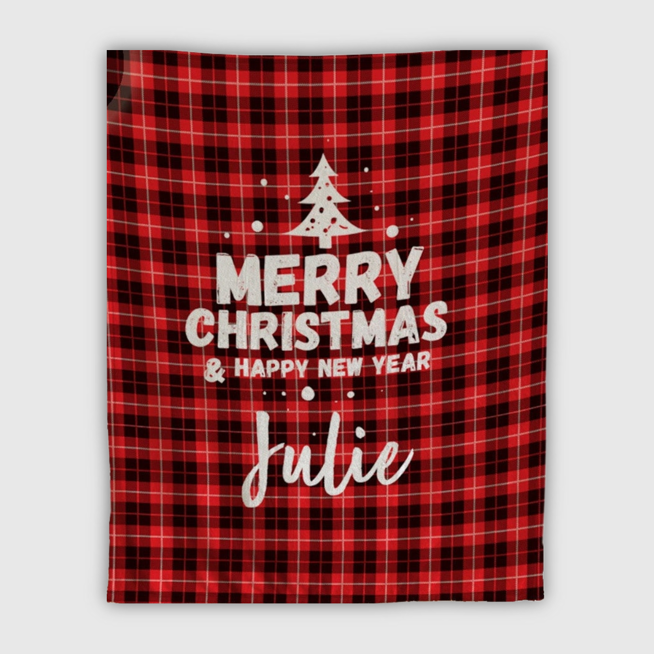 Personalized Merry Christmas Blanket for Comfort & Unique | BKMC01