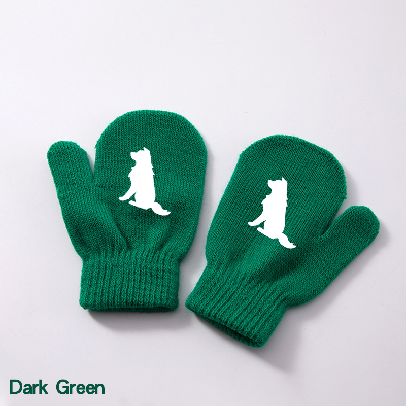 Personalized Kid Color Mitten Gloves for Comfort & Unique | HGKid02