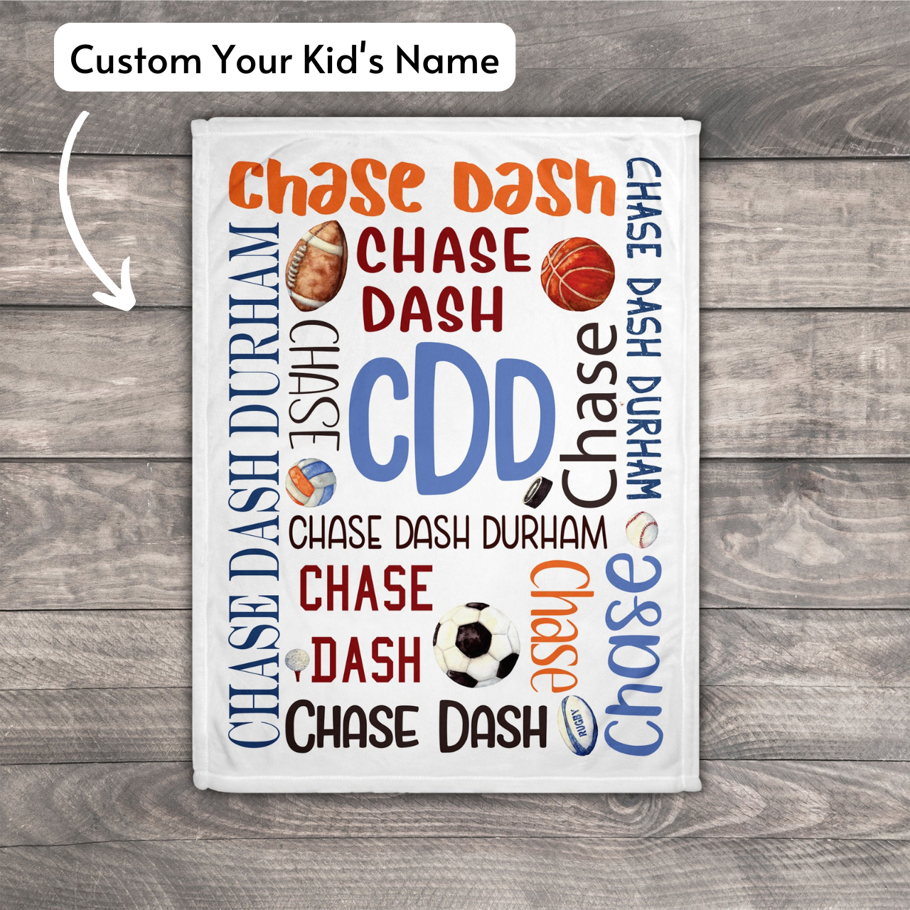 Personalized Lovely Kid Blanket for Comfort & Unique | BKKid22
