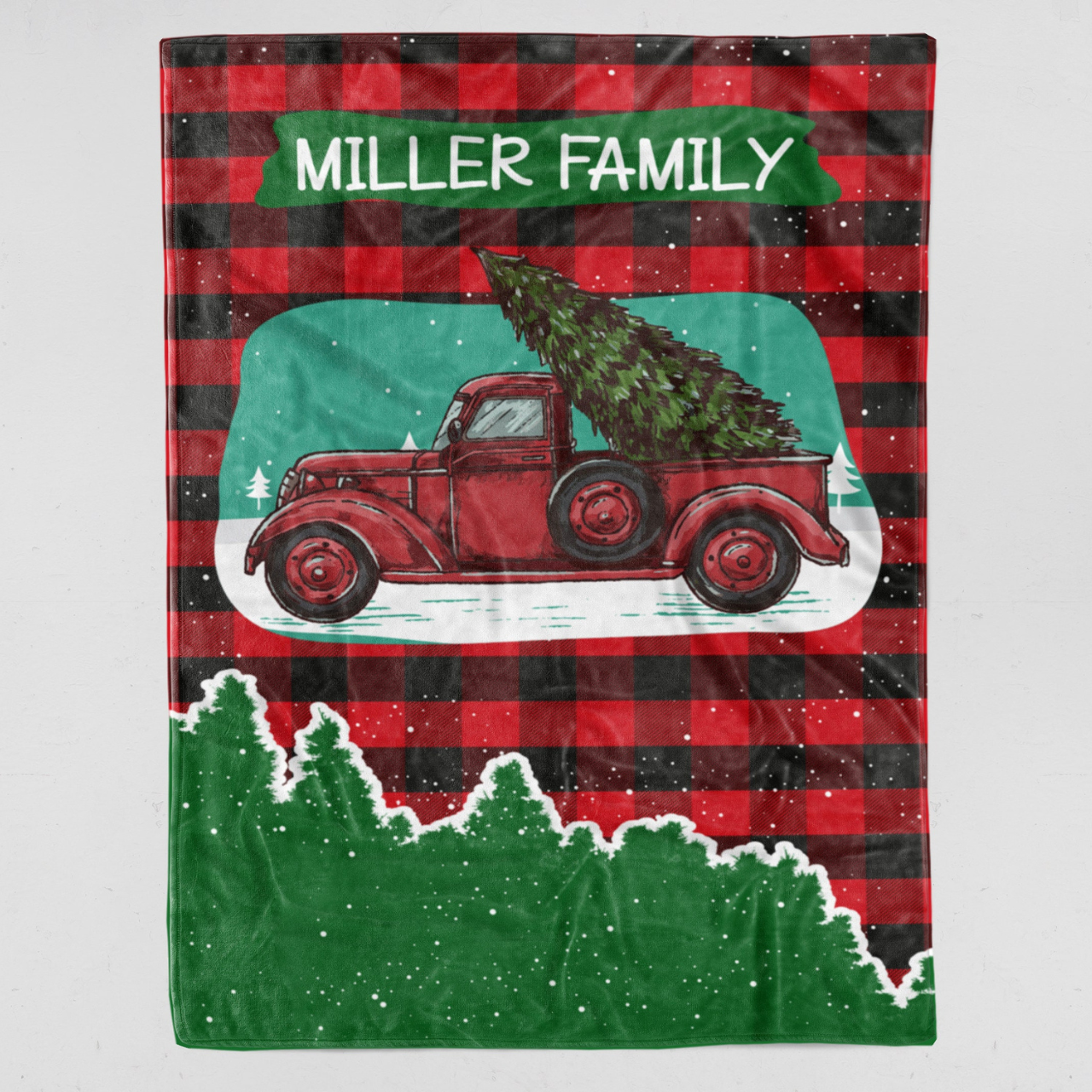 Personalized Merry Christmas Blanket for Comfort & Unique | BKMC04