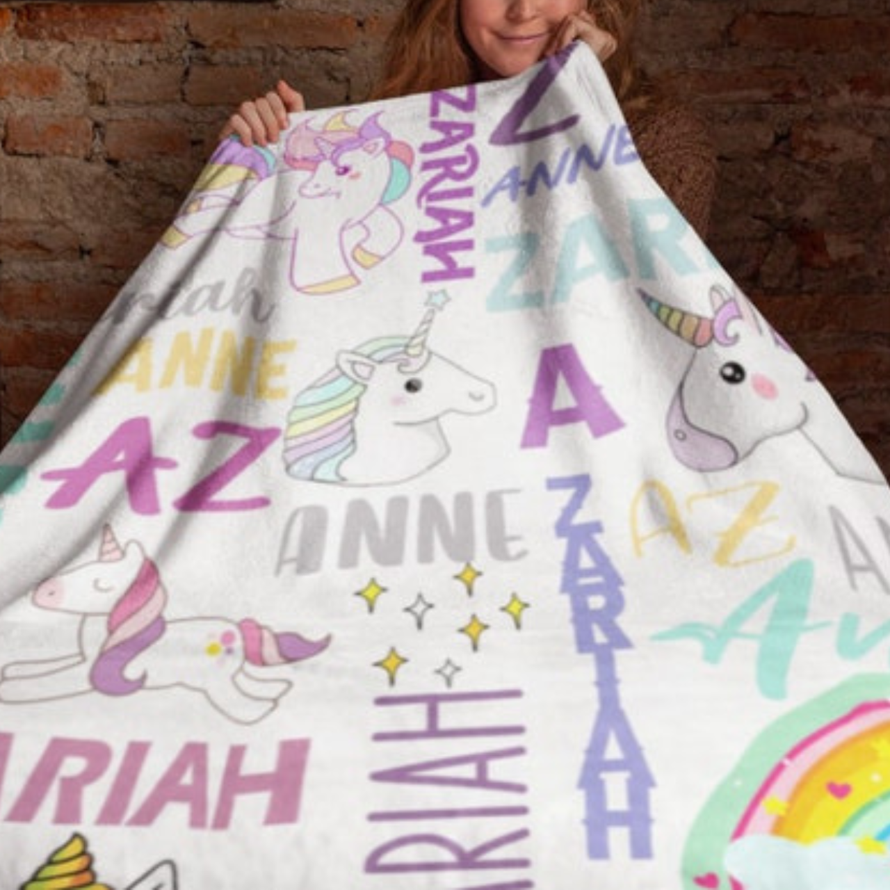 Personalized Lovely Kid Blanket for Comfort & Unique | BKKid10