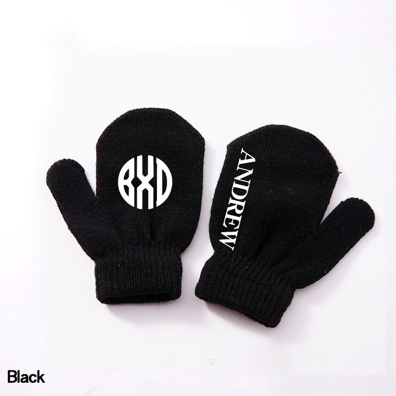 Personalized Kid Color Mitten Gloves for Comfort & Unique | HGKid01