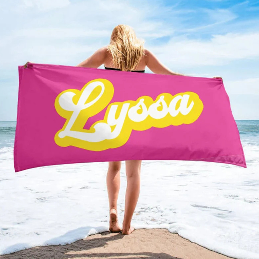Personalized Lovely Kid Towel for Summer & Beach | CWTowel43