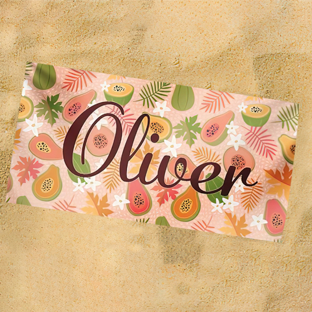 Personalized Lovely Kid Towel for Summer & Beach | CWTowel44