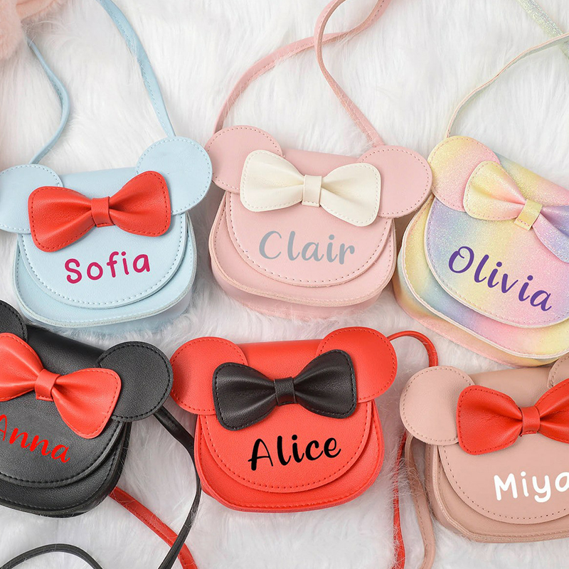 Personalized Kid's Color Cute Crossbody Bag| CWPack07