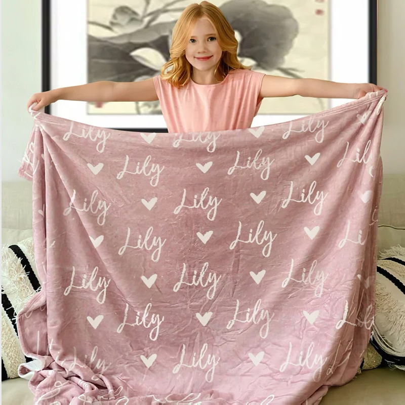 Personalized Lovely Kid Blanket for Comfort & Unique | BKKid82