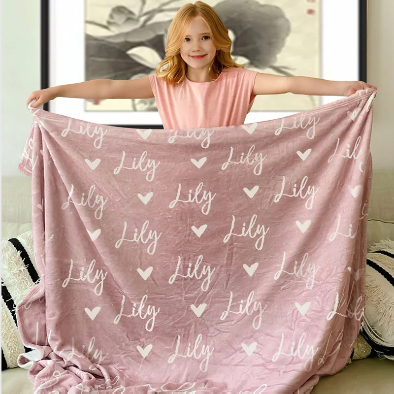 Personalized Lovely Kid Blanket for Comfort & Unique | BKKid82