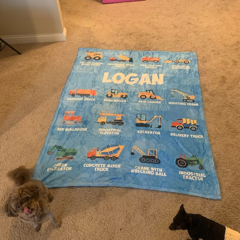 Personalized Lovely Kid Blanket for Comfort & Unique | BKKid87