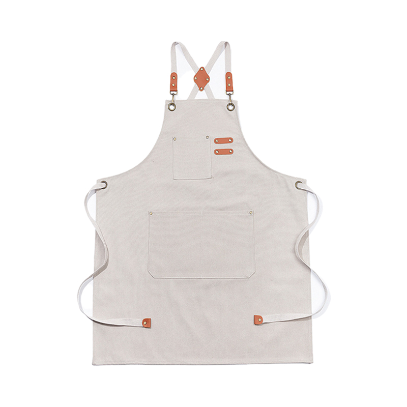 Personalized Name on Canvas Apron with Pockets for Unisex Adult | Apro
