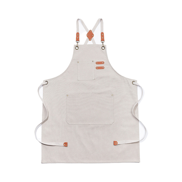 Personalized Name on Canvas Apron with Pockets for Unisex Adult | Apro