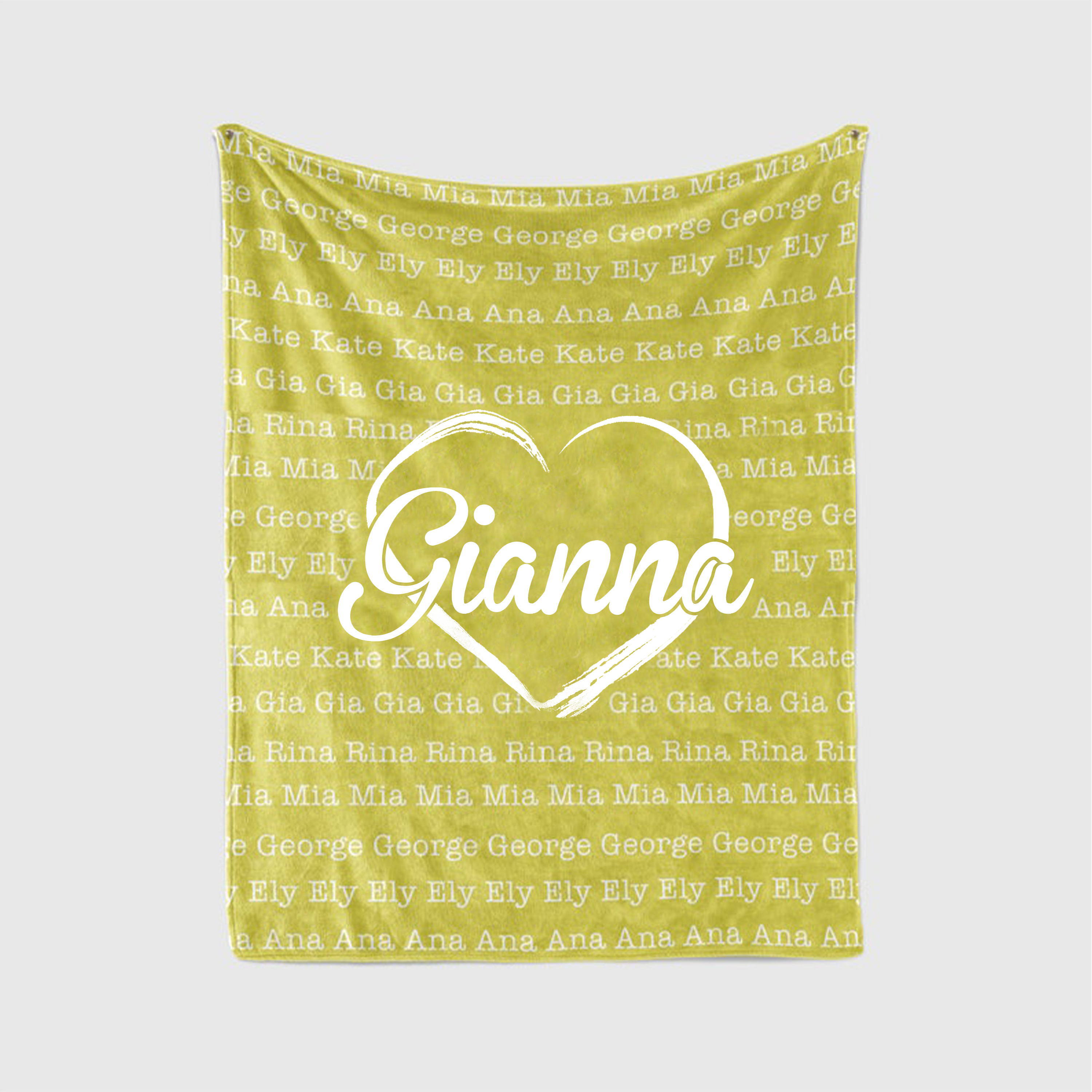 Personalized Family Name Blanket for Comfort & Unique | BKName10