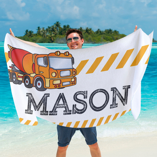 Personalized Lovely Kid Towel for Summer & Beach | CWTowel07
