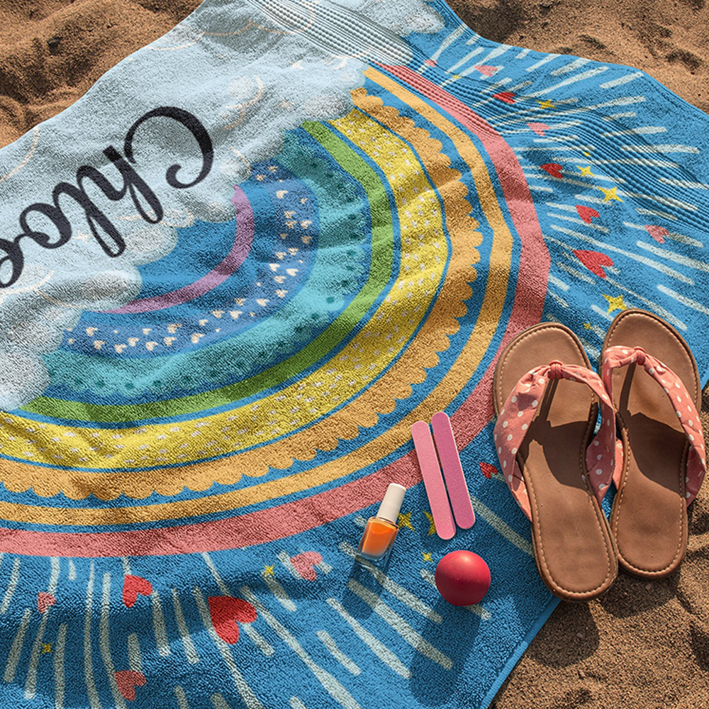 Personalized Lovely Kid Towel for Summer & Beach | CWTowel15