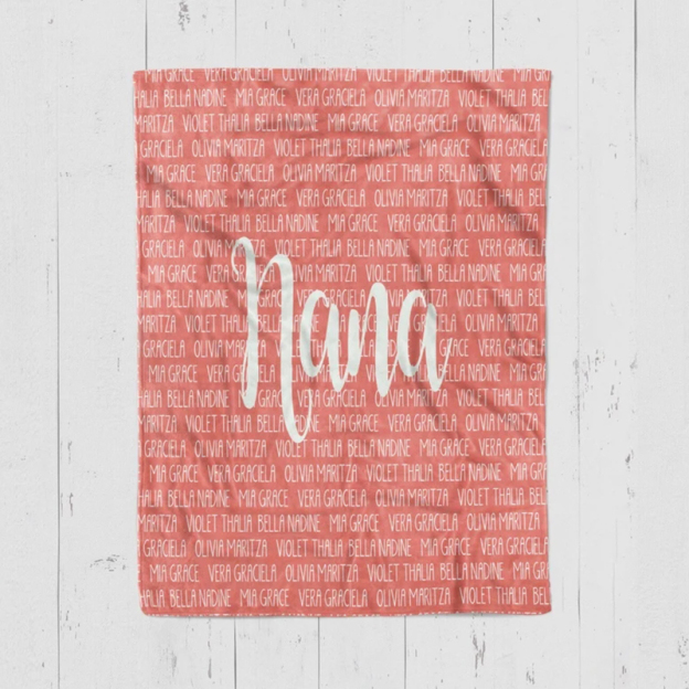Personalized Love Mom Blanket for Comfort & Unique | CWMom02