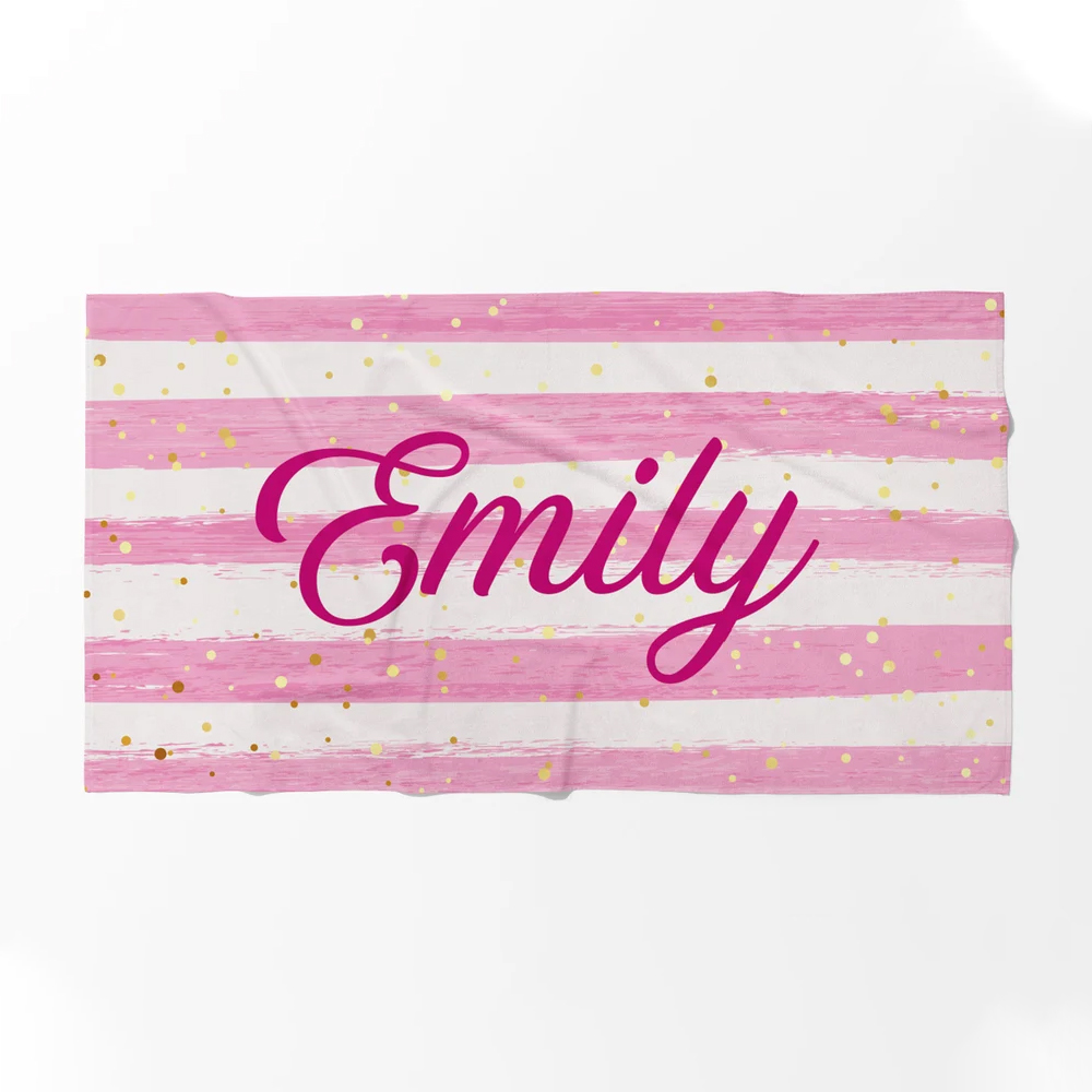 Personalized Lovely Kid Towel for Summer & Beach | CWTowel31