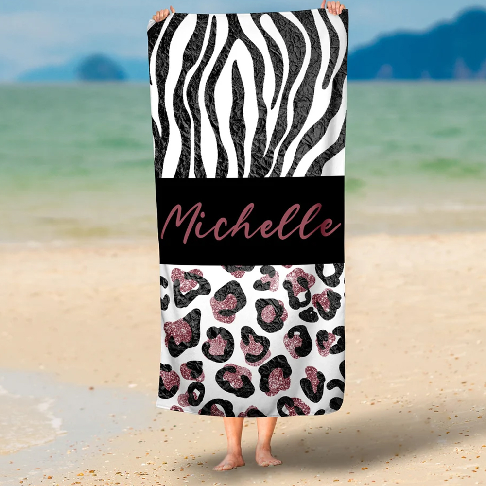 Personalized Lovely Kid Towel for Summer & Beach | CWTowel37