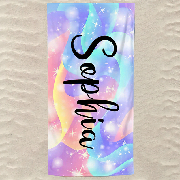Personalized Lovely Kid Towel for Summer & Beach | CWTowel30
